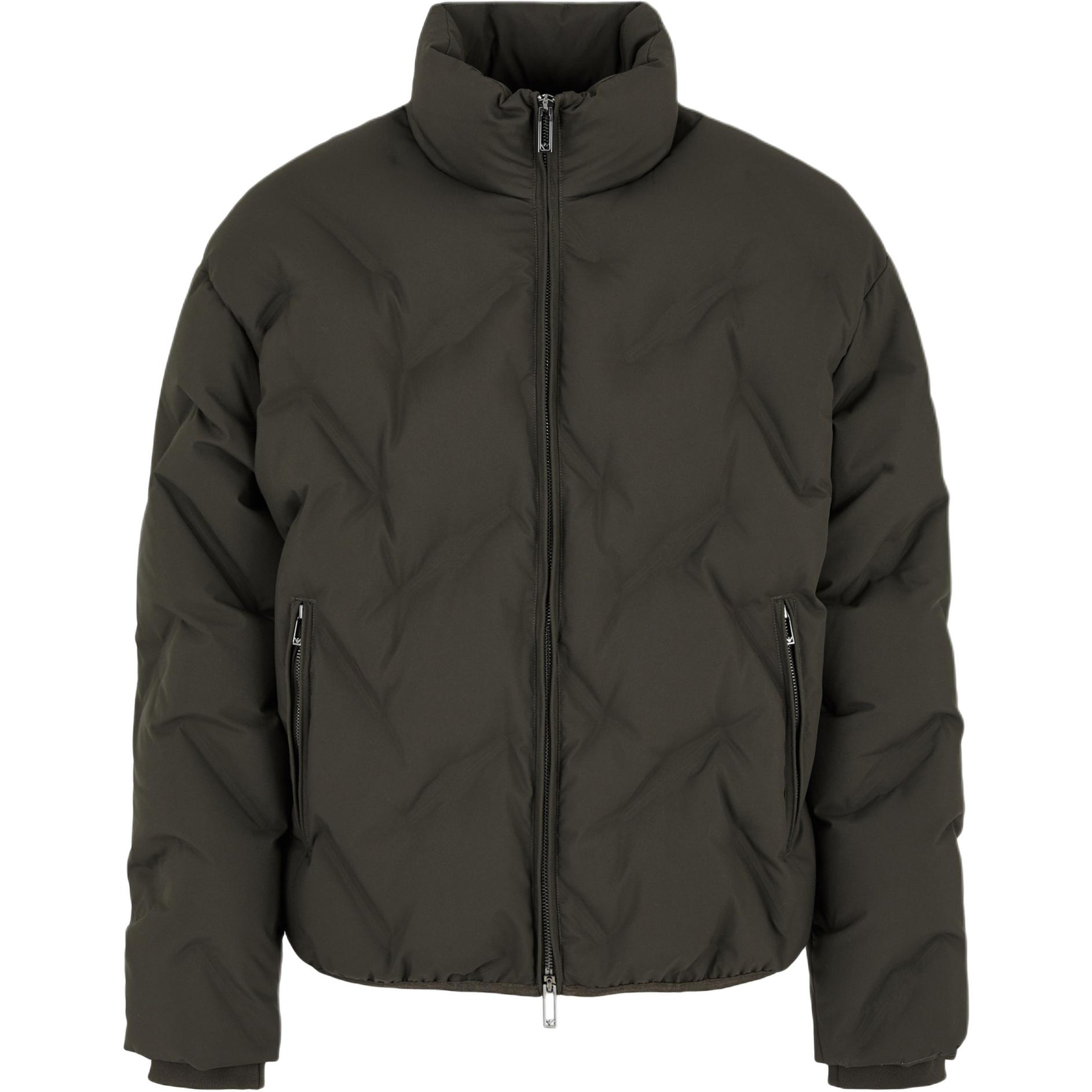 Полностью застегивающаяся на молнию нейлоновая пуховая куртка с эффектом матлассе по всей поверхности Micro Eagle EMPORIO ARMANI, тёмно-коричневая, Коричневый, Полностью застегивающаяся на молнию нейлоновая пуховая куртка с эффектом матлассе по всей повер
Полностью застегивающаяся на молнию нейлоновая пуховая куртка с эффектом матлассе по всей поверхности Micro Eagle EMPORIO ARMANI, тёмно-коричневая, Коричневый, Полностью застегивающаяся на молнию нейлоновая пуховая куртка с эффектом матлассе по всей повер