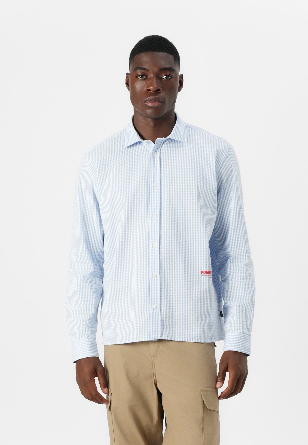 Рубашка CHECKED SHIRT Pompeii, светло-голубой
Рубашка CHECKED SHIRT Pompeii, светло-голубой