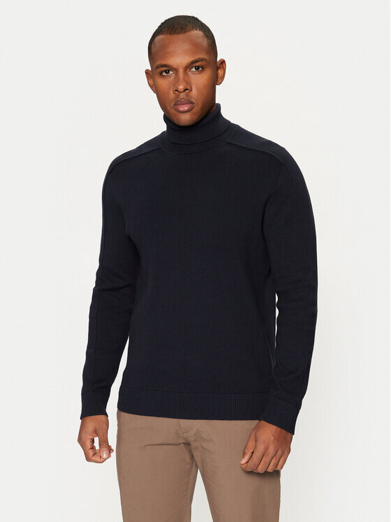 Свитер с высоким воротником обычного кроя S.Oliver, синий
Свитер с высоким воротником обычного кроя S.Oliver, синий