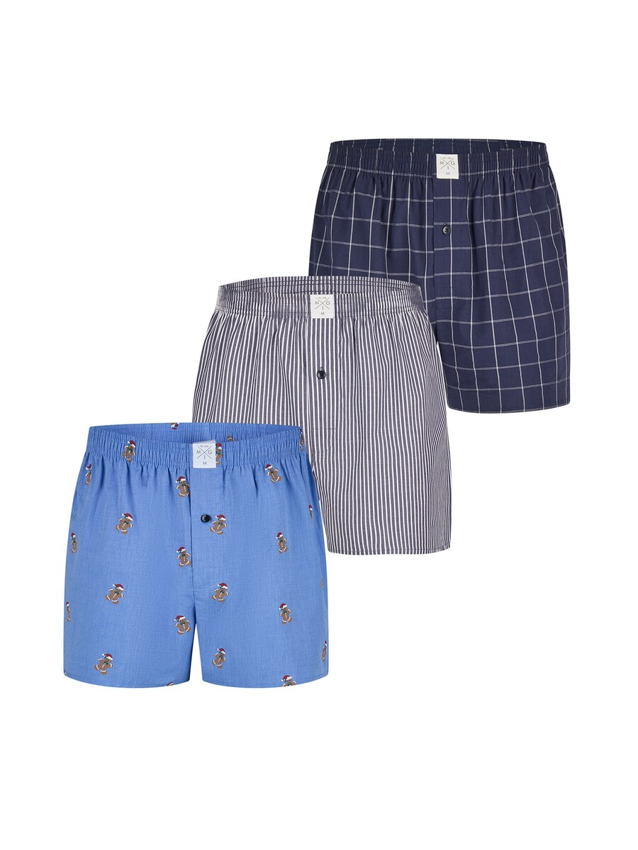 Шорты-боксеры MG-1 Boxer shorts Sugar Cane, синий/темно-синий
Шорты-боксеры MG-1 Boxer shorts Sugar Cane, синий/темно-синий