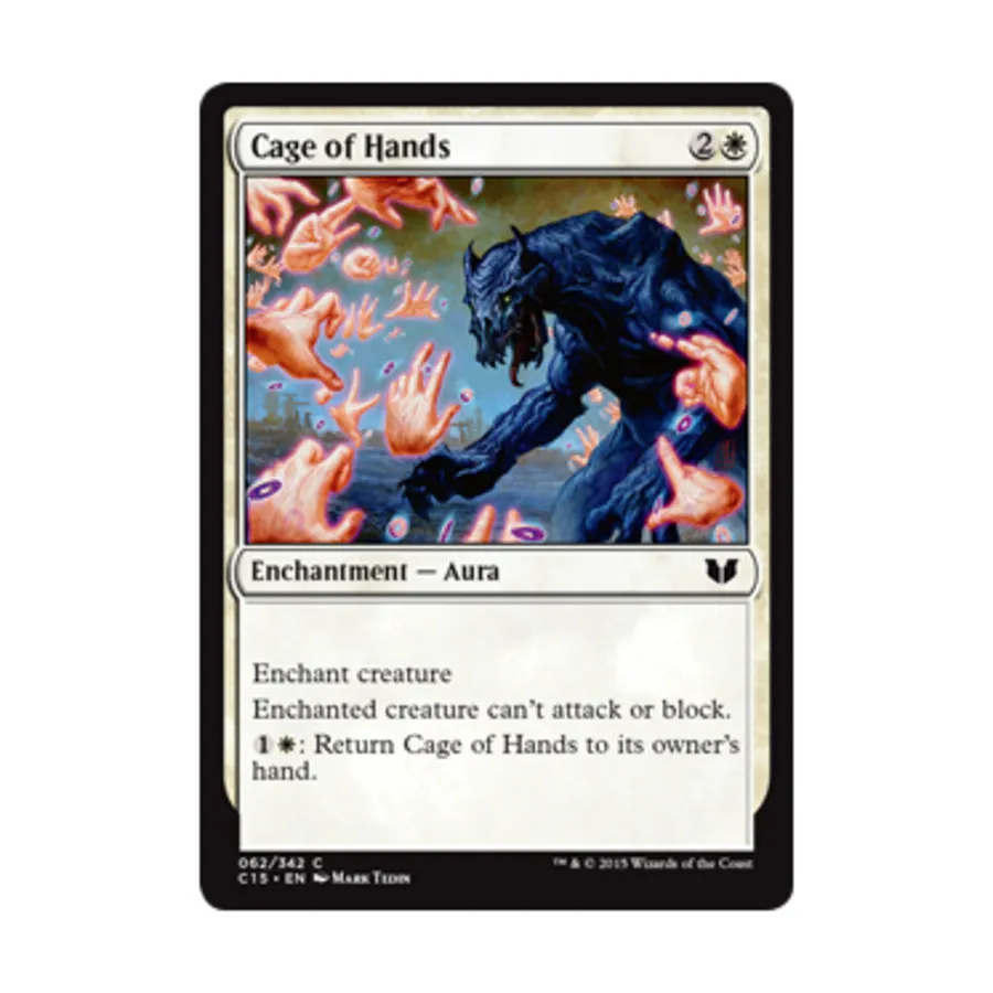 CCG Клетка рук (С), MTG - Commander 2015
CCG Клетка рук (С), MTG - Commander 2015