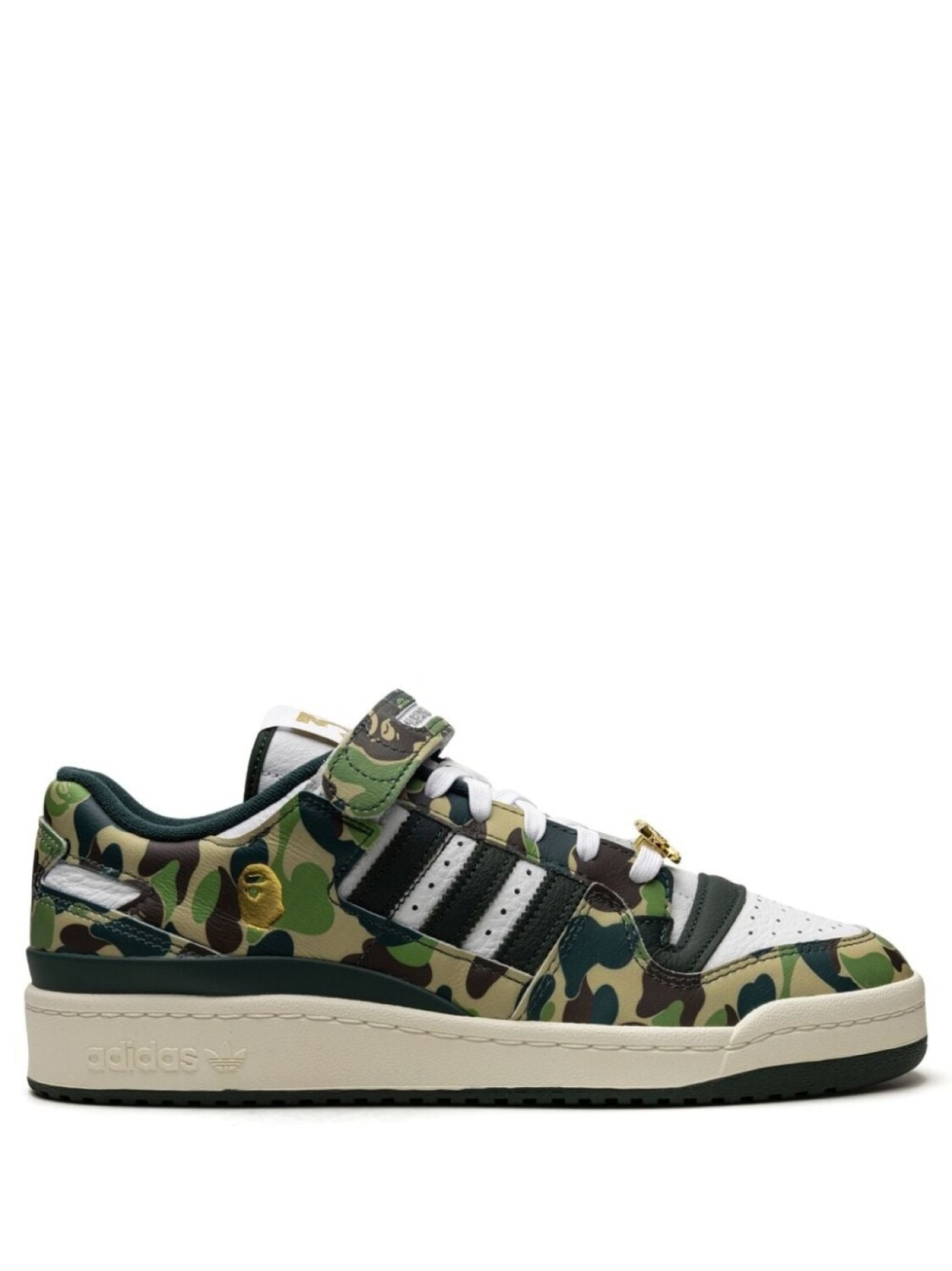 Кроссовки Forum 84 Low 30th Anniversary Green Camo из коллаборации с BAPE Adidas, зеленый 
Кроссовки Forum 84 Low 30th Anniversary Green Camo из коллаборации с BAPE Adidas, зеленый