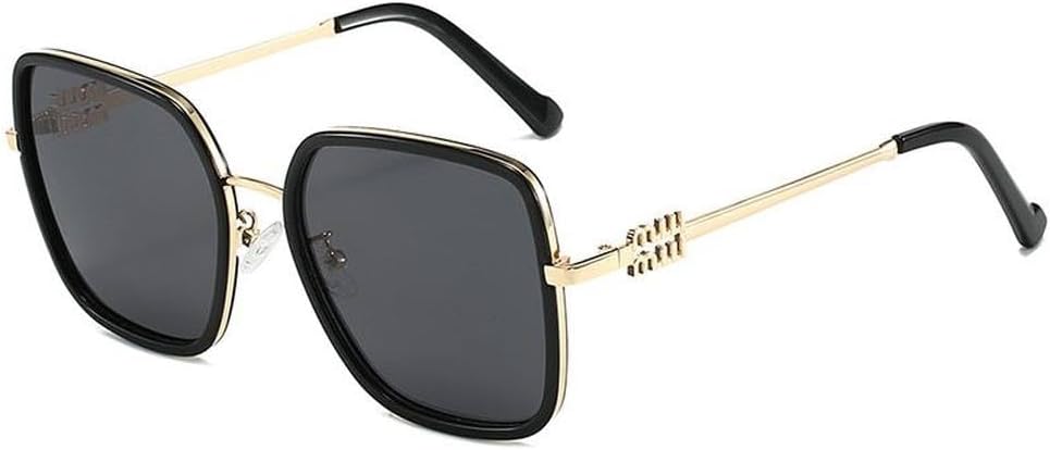 Роскошные солнцезащитные очки в крупной оправе для женщин и мужчин, модные винтажные пляжные солнцезащитные очки, классические ретро-очки, золотисто-черные, один размер TKKTLLT, Gold Black
Роскошные солнцезащитные очки в крупной оправе для женщин и мужчин, модные винтажные пляжные солнцезащитные очки, классические ретро-очки, золотисто-черные, один размер TKKTLLT, Gold Black