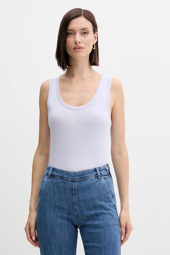 Хлопковый топ United Colors Of Benetton, фиолетовый
Хлопковый топ United Colors Of Benetton, фиолетовый