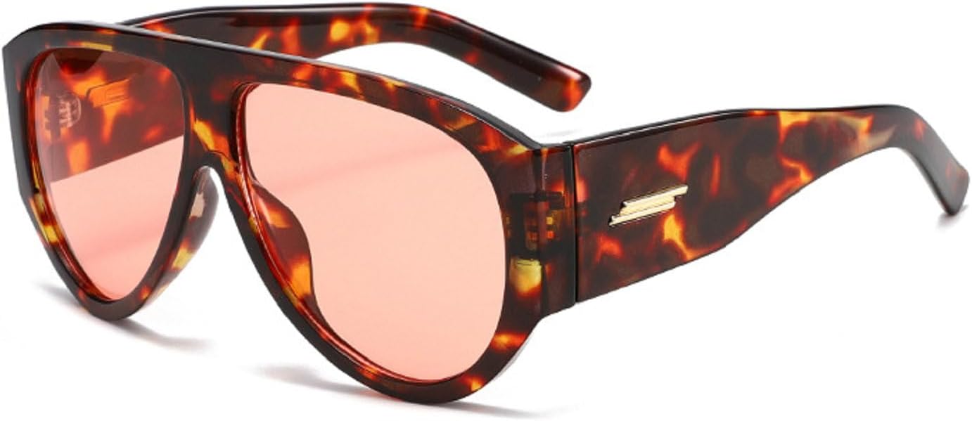 Большие солнцезащитные очки-пилот в стиле панк Y2K для женщин, 2025 год, роскошные винтажные солнцезащитные очки-щит овальной формы, модные для активного отдыха mincl, Leopard Pink
Большие солнцезащитные очки-пилот в стиле панк Y2K для женщин, 2025 год, роскошные винтажные солнцезащитные очки-щит овальной формы, модные для активного отдыха mincl, Leopard Pink