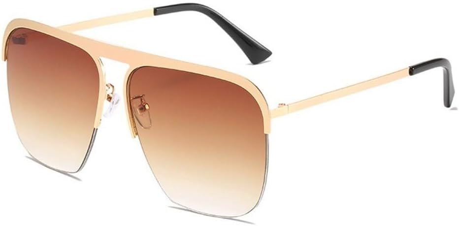 Роскошные женские солнцезащитные очки, большие солнцезащитные очки для женщин и мужчин, модные очки для путешествий и пляжа, очки с защитой от УФ-излучения UV400 HVTVTLA, Gold Tea
Роскошные женские солнцезащитные очки, большие солнцезащитные очки для женщин и мужчин, модные очки для путешествий и пляжа, очки с защитой от УФ-излучения UV400 HVTVTLA, Gold Tea