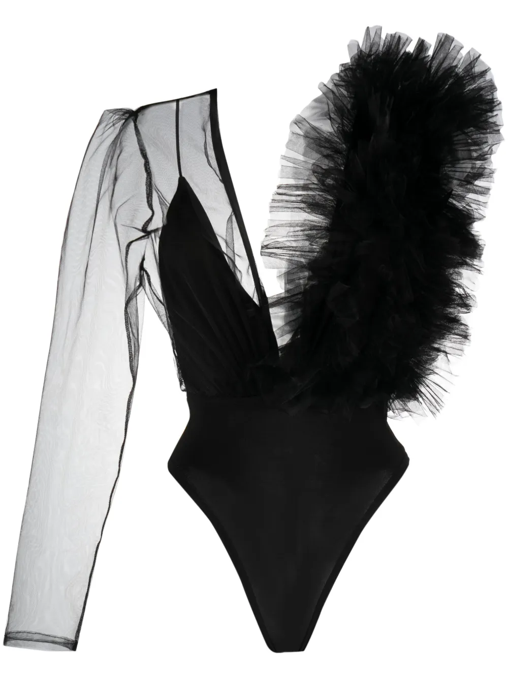 Боди с оборками Alchemy, черный
Боди с оборками Alchemy, черный