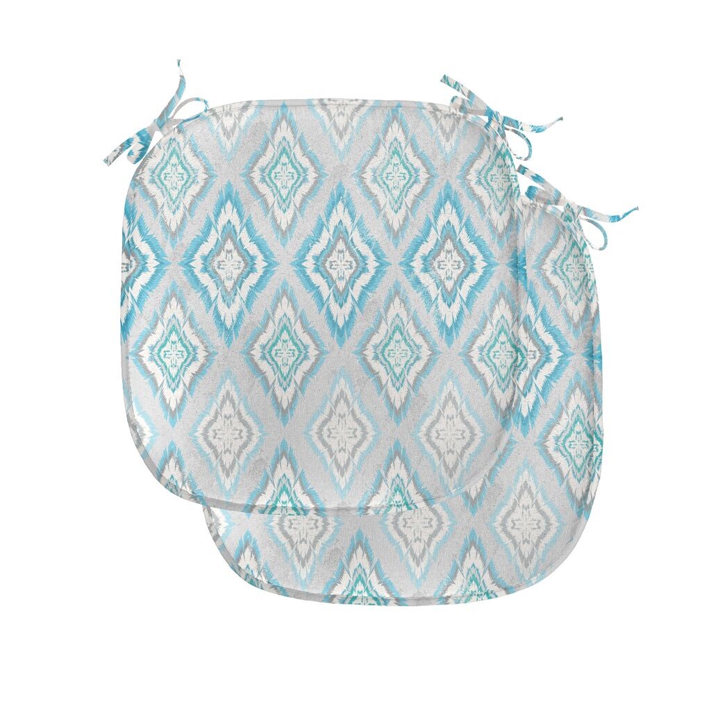 ABAKUHAUS Подушки для обеденного стула Ikat, мотивы ацтекской культуры, декоративная водонепроницаемая подушка с ремнями для кухонных сидений, 40 см x 40 см — упаковка из 2 шт., синий бледно-серый белый
ABAKUHAUS Подушки для обеденного стула Ikat, мотивы ацтекской культуры, декоративная водонепроницаемая подушка с ремнями для кухонных сидений, 40 см x 40 см — упаковка из 2 шт., синий бледно-серый белый