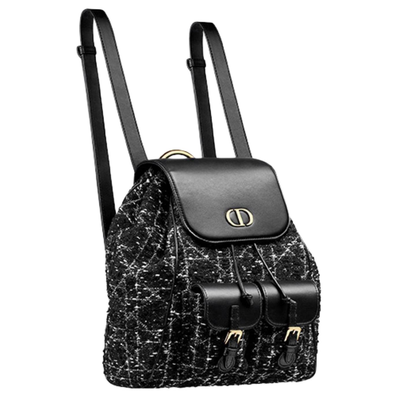 DIOR Хлопковый рюкзак Caro Medium женский black
DIOR Хлопковый рюкзак Caro Medium женский black