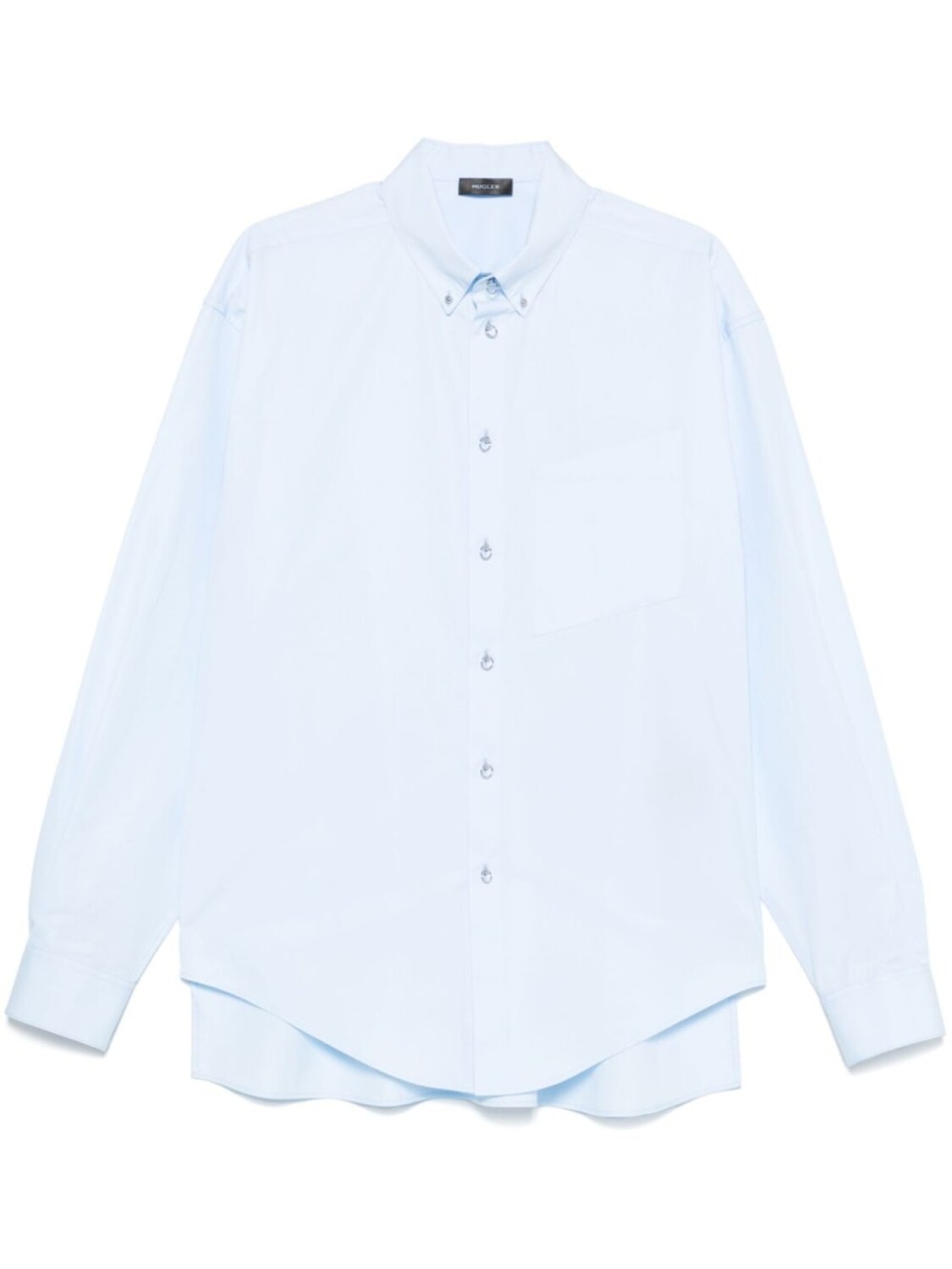 Поплиновая рубашка Mugler, синий
Поплиновая рубашка Mugler, синий