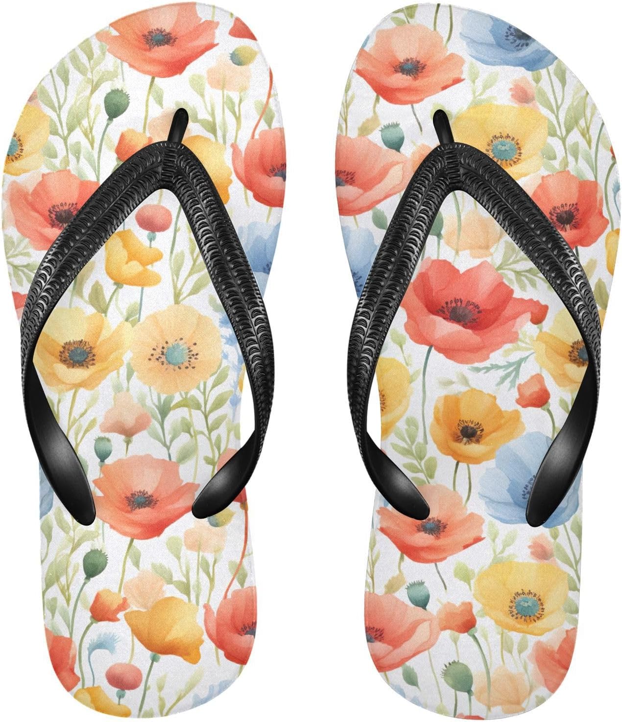 Сланцы SPRIPORT с акварельным маком для женщин и мужчин, удобные повседневные шлепанцы с мягкой стелькой и нескользящей резиновой подошвой, для ванной, душа, летнего пляжа и прогулок, Multicoloured
Сланцы SPRIPORT с акварельным маком для женщин и мужчин, удобные повседневные шлепанцы с мягкой стелькой и нескользящей резиновой подошвой, для ванной, душа, летнего пляжа и прогулок, Multicoloured