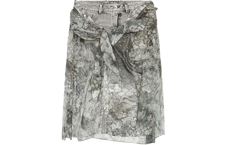 Джинсовая короткая юбка женская серая DIESEL
Джинсовая короткая юбка женская серая DIESEL