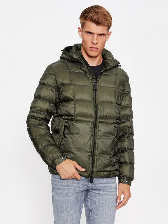 Пуховик стандартного кроя Guess, зеленый
Пуховик стандартного кроя Guess, зеленый