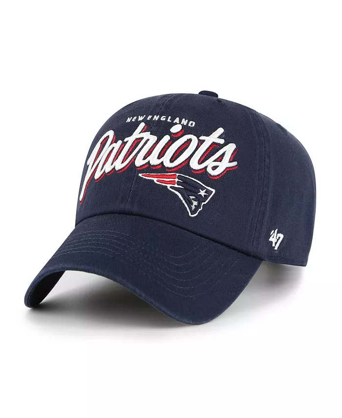 Женская темно-синяя регулируемая кепка Ariana Clean Up New England Patriots '47 Brand
Женская темно-синяя регулируемая кепка Ariana Clean Up New England Patriots '47 Brand