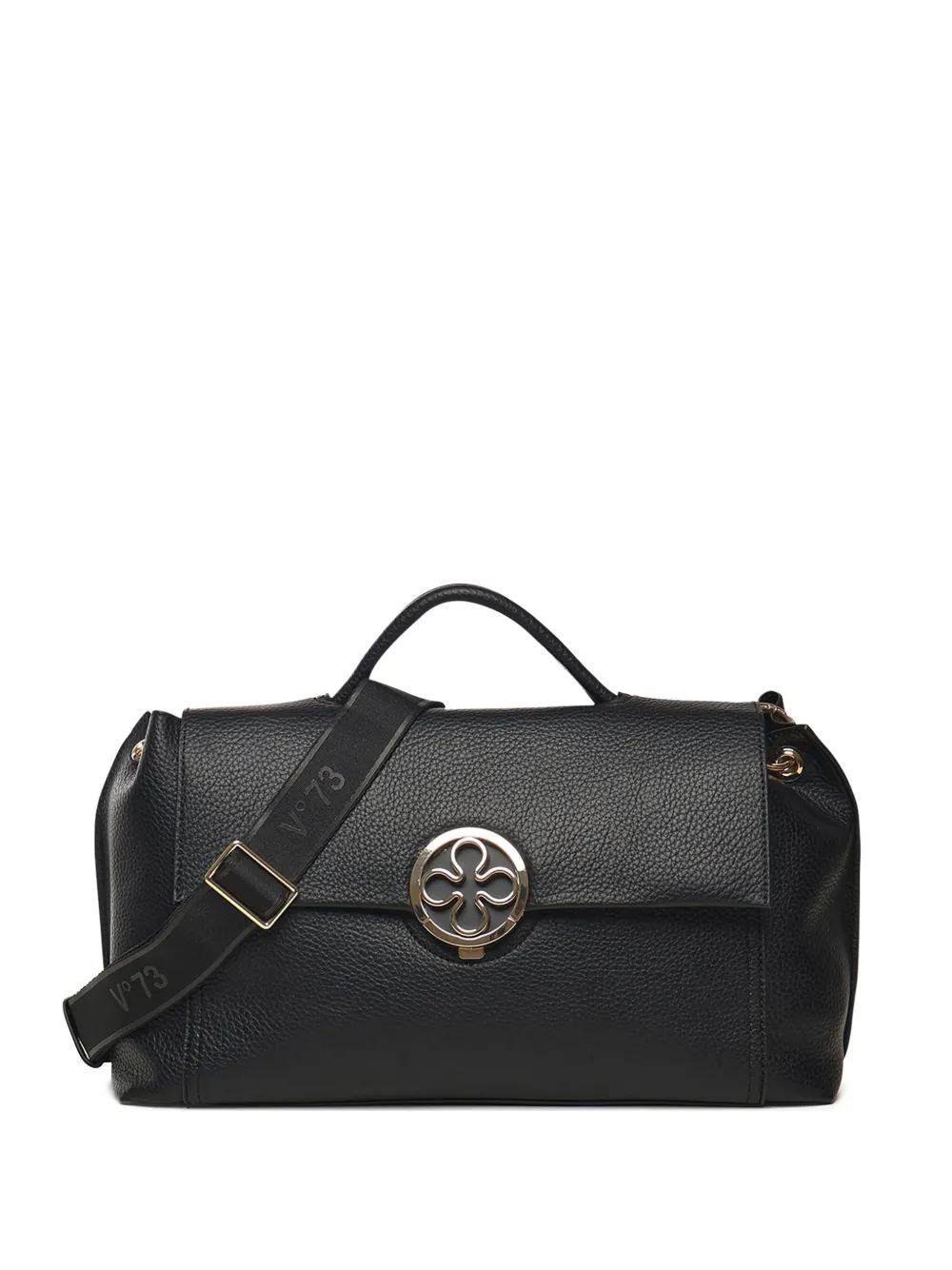 Сумка-шоппер Federica с цветочным узором V°73, черный 
Сумка-шоппер Federica с цветочным узором V°73, черный