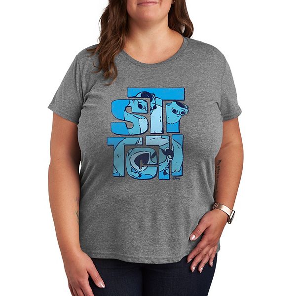 Футболка Lilo & Stitch plus size с принтом Disney, Heather Gray
Футболка Lilo & Stitch plus size с принтом Disney, Heather Gray