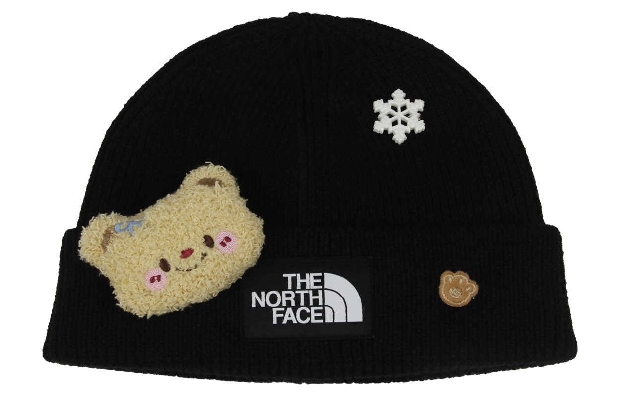 THE NORTH FACE Нейлоновая шапка унисекс черная, Cute Bear
THE NORTH FACE Нейлоновая шапка унисекс черная, Cute Bear
