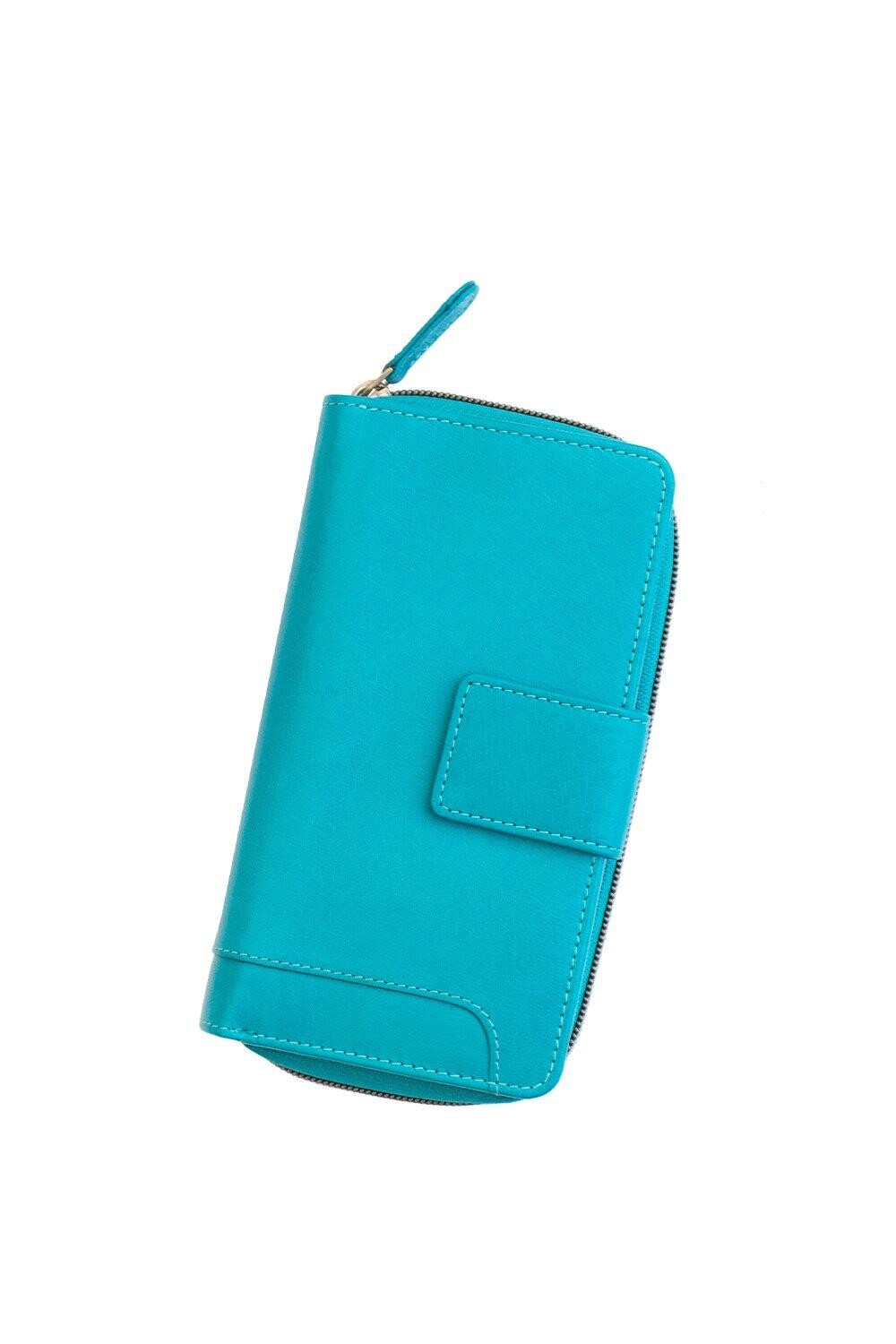 Большой кожаный кошелек Velura на молнии, двойной складной PRIMEHIDE, синий
Большой кожаный кошелек Velura на молнии, двойной складной PRIMEHIDE, синий