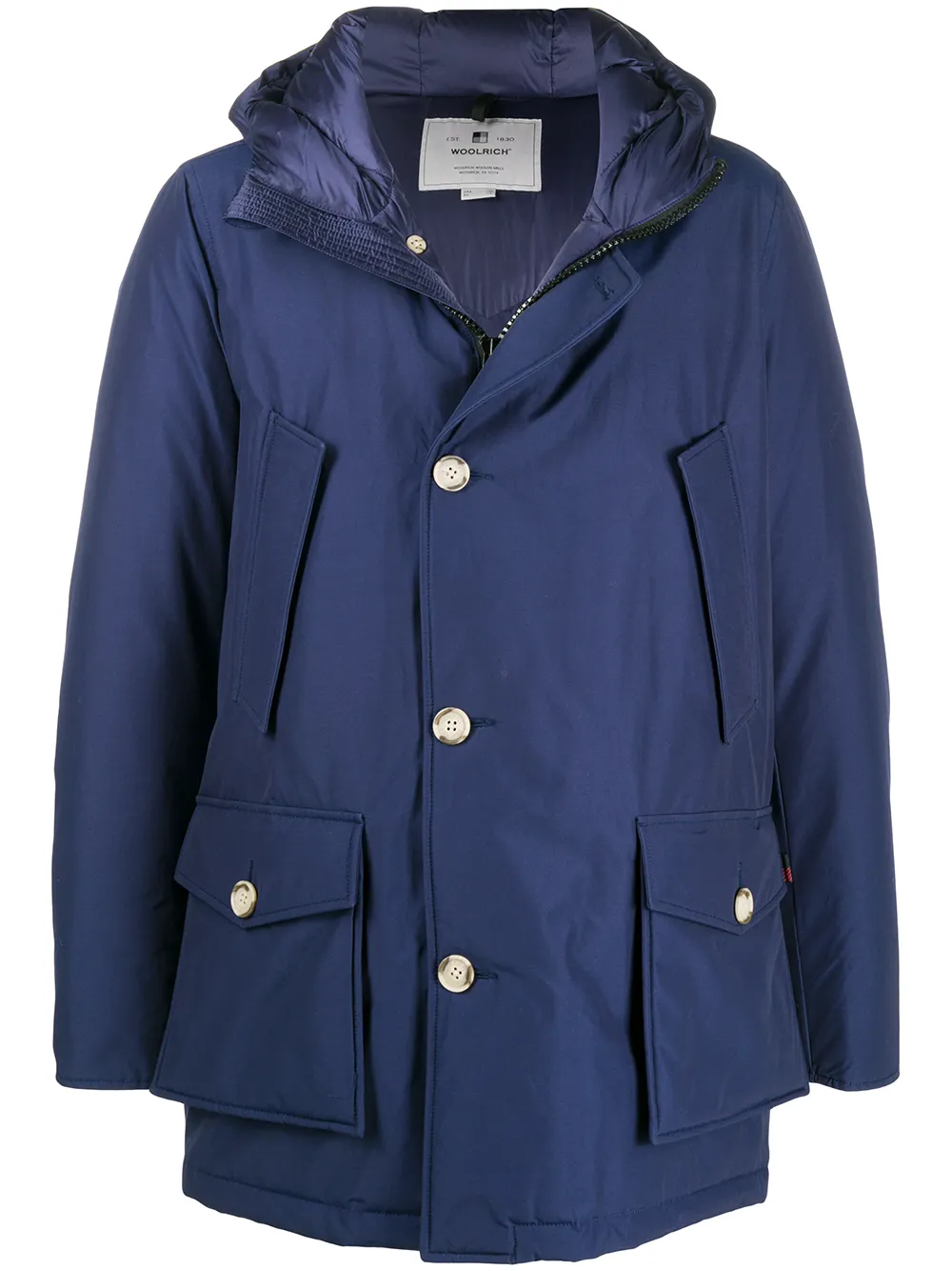 Парка с капюшоном WOOLRICH, синий
Парка с капюшоном WOOLRICH, синий