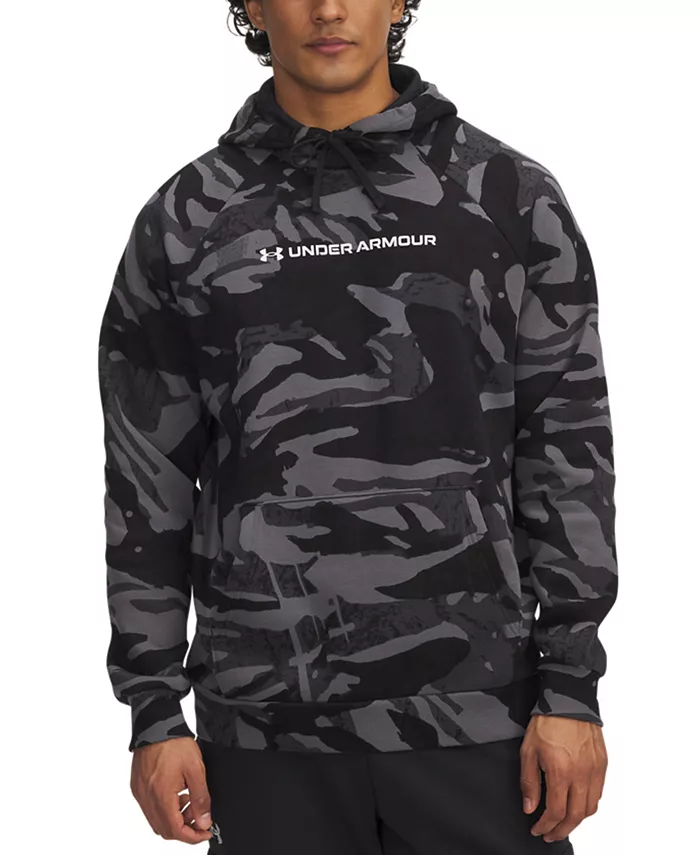 Мужская толстовка с капюшоном UA Rival Fleece с принтом Under Armour, черный
Мужская толстовка с капюшоном UA Rival Fleece с принтом Under Armour, черный