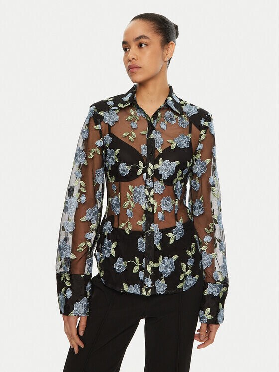 Рубашка стандартного кроя Rotate, черный
Рубашка стандартного кроя Rotate, черный