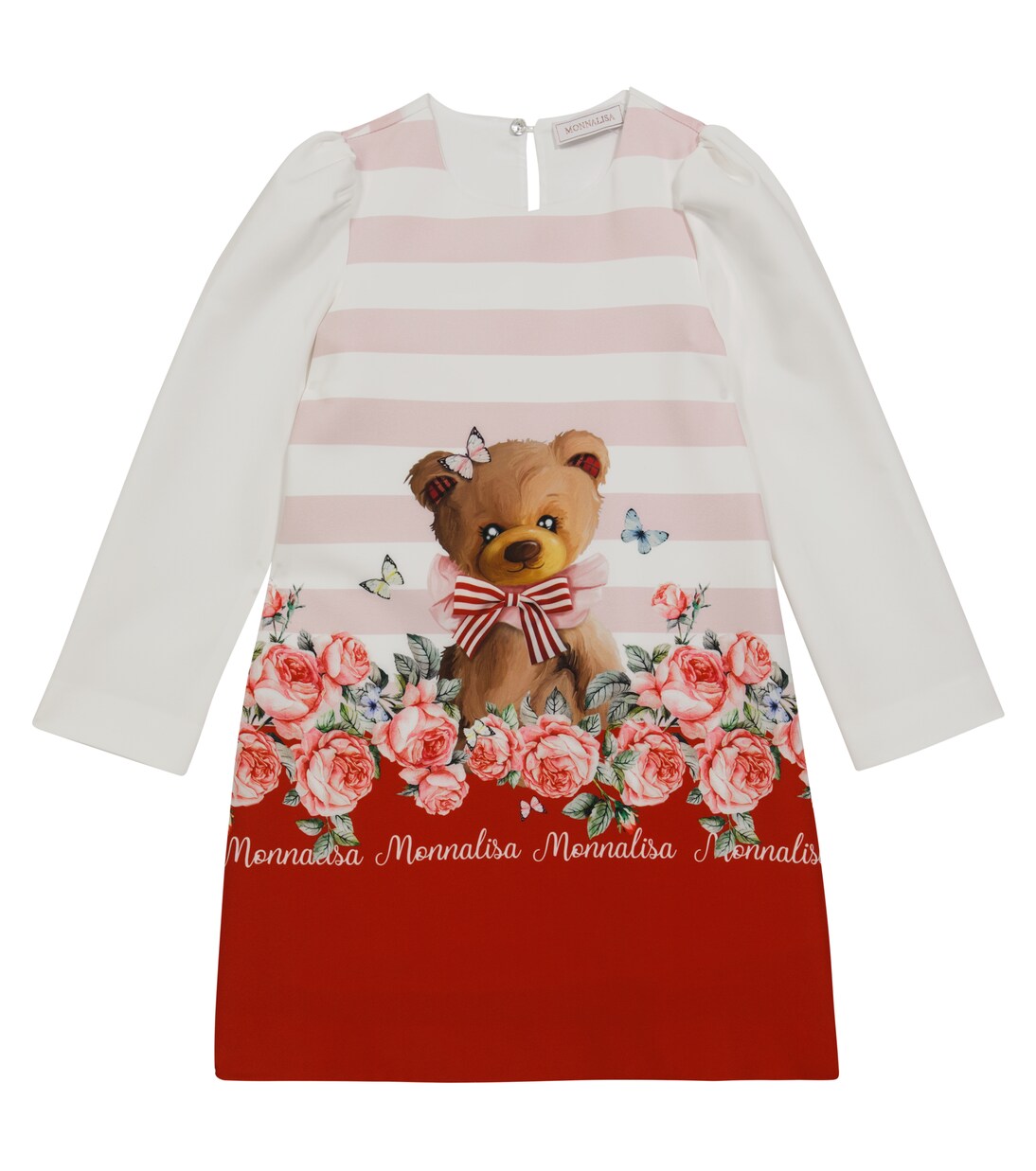 Платье с принтом Monnalisa, Panna+Rubino
Платье с принтом Monnalisa, Panna+Rubino