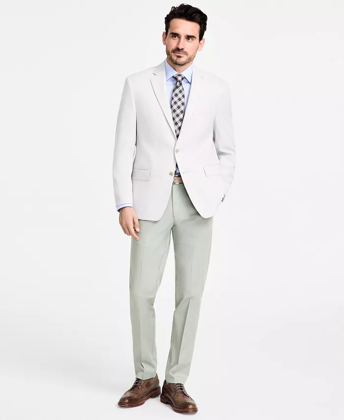 Мужской классический спортивный пиджак в елочку Michael Kors, серебряный
Мужской классический спортивный пиджак в елочку Michael Kors, серебряный