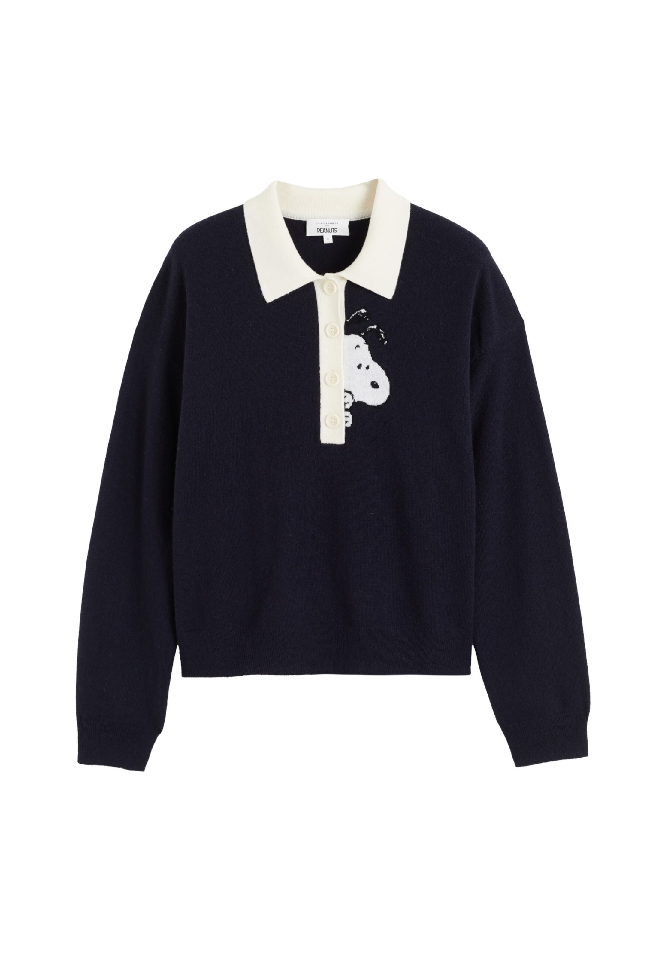 Chinti & Parker Свитер 'Peanuts' в цвете Navy
Chinti & Parker Свитер 'Peanuts' в цвете Navy