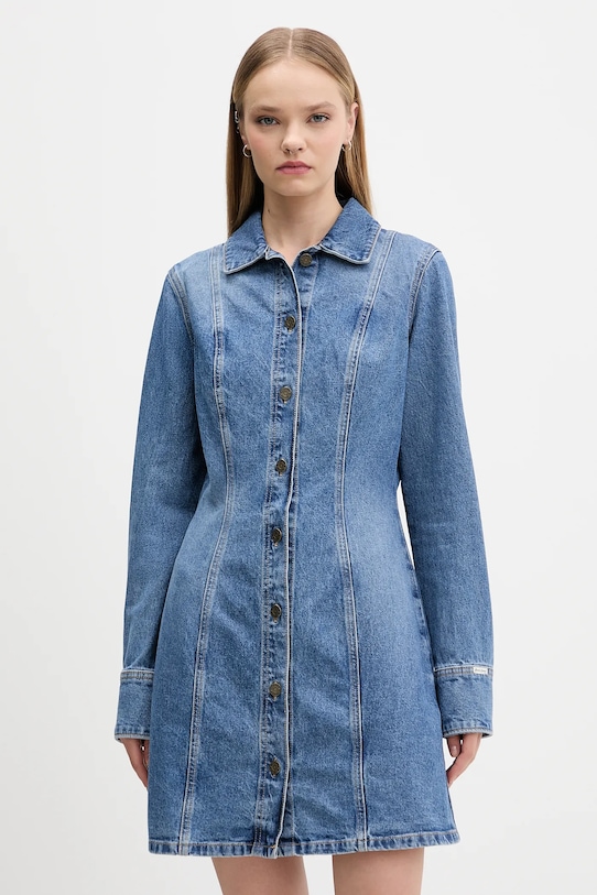 Джинсовое платье Guess Jeans, синий
Джинсовое платье Guess Jeans, синий