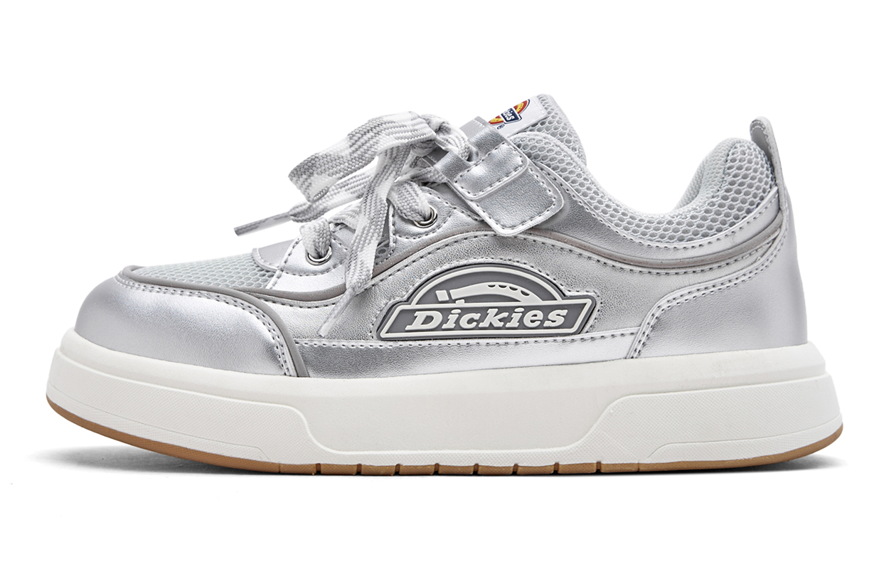 Низкие кеды для скейтбординга подростковые Dickies, серебряный
Низкие кеды для скейтбординга подростковые Dickies, серебряный