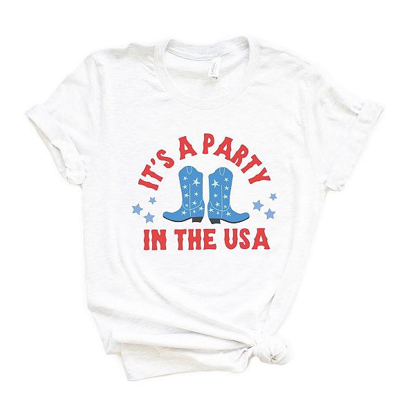 Футболка с принтом It's a party boots Simply Sage Market, White
Футболка с принтом It's a party boots Simply Sage Market, White