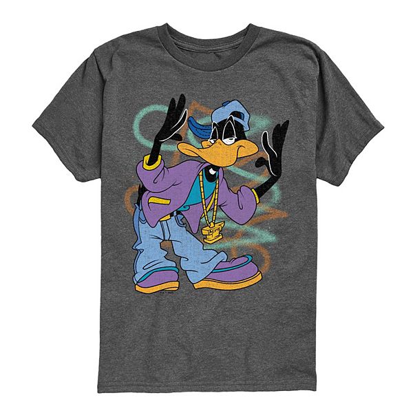 Футболка с ретро-принтом Looney Tunes Daffy Duck для мальчиков 8-20 Licensed Character, Heather Charcoal
Футболка с ретро-принтом Looney Tunes Daffy Duck для мальчиков 8-20 Licensed Character, Heather Charcoal
