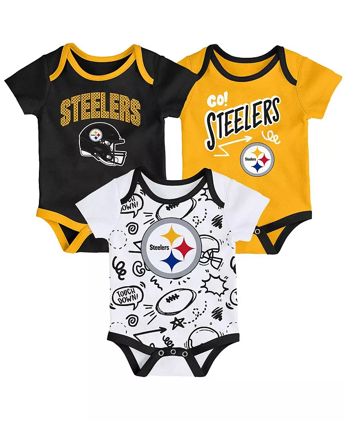 Комплект боди Pittsburgh Steelers All Day Play для мальчиков и девочек Outerstuff
Комплект боди Pittsburgh Steelers All Day Play для мальчиков и девочек Outerstuff