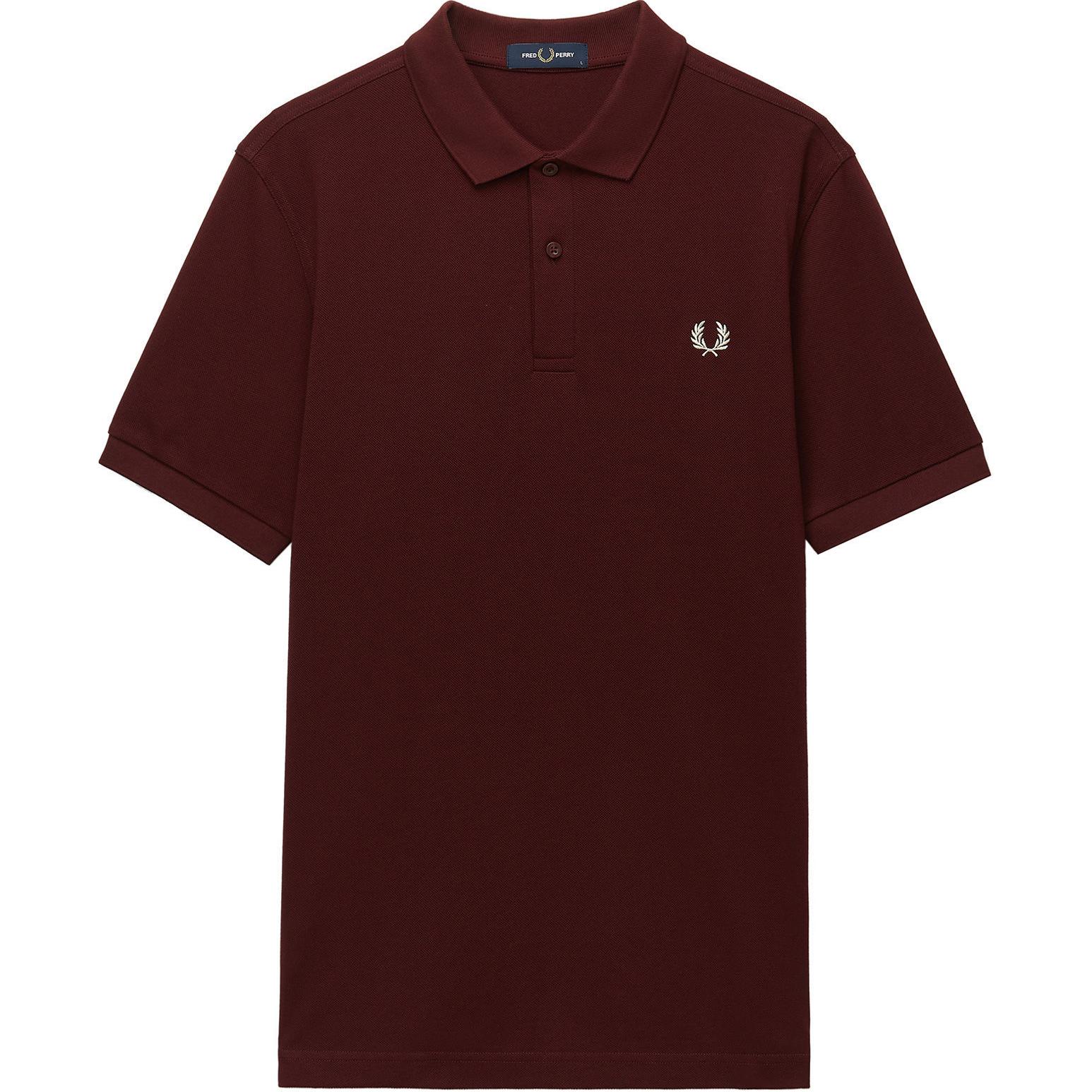 Поло с вышитым логотипом FRED PERRY, темно-красный
Поло с вышитым логотипом FRED PERRY, темно-красный