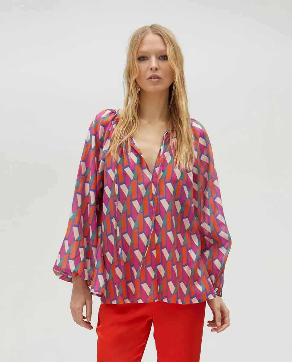 Женская рубашка свободного покроя с длинными рукавами Lola Casademunt, мультиколор
Женская рубашка свободного покроя с длинными рукавами Lola Casademunt, мультиколор