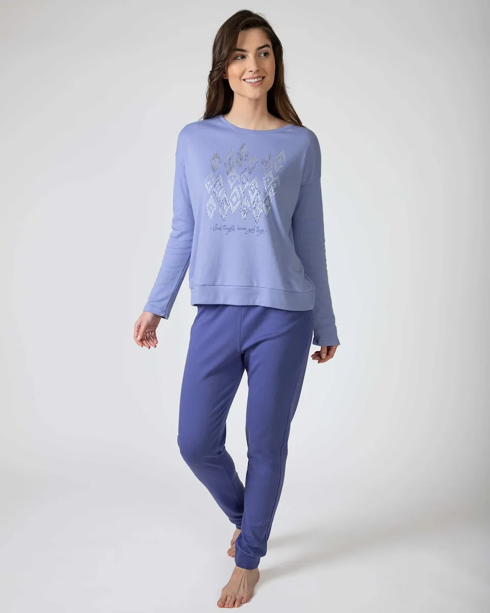 Женская длинная пижама из флиса Massana, светло-голубой/темно-синий
Женская длинная пижама из флиса Massana, светло-голубой/темно-синий