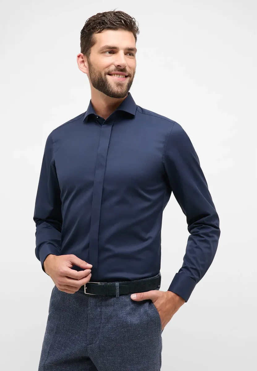 Рубашка Eterna с длинными рукавами "SLIM FIT", цвет морской волны
Рубашка Eterna с длинными рукавами "SLIM FIT", цвет морской волны