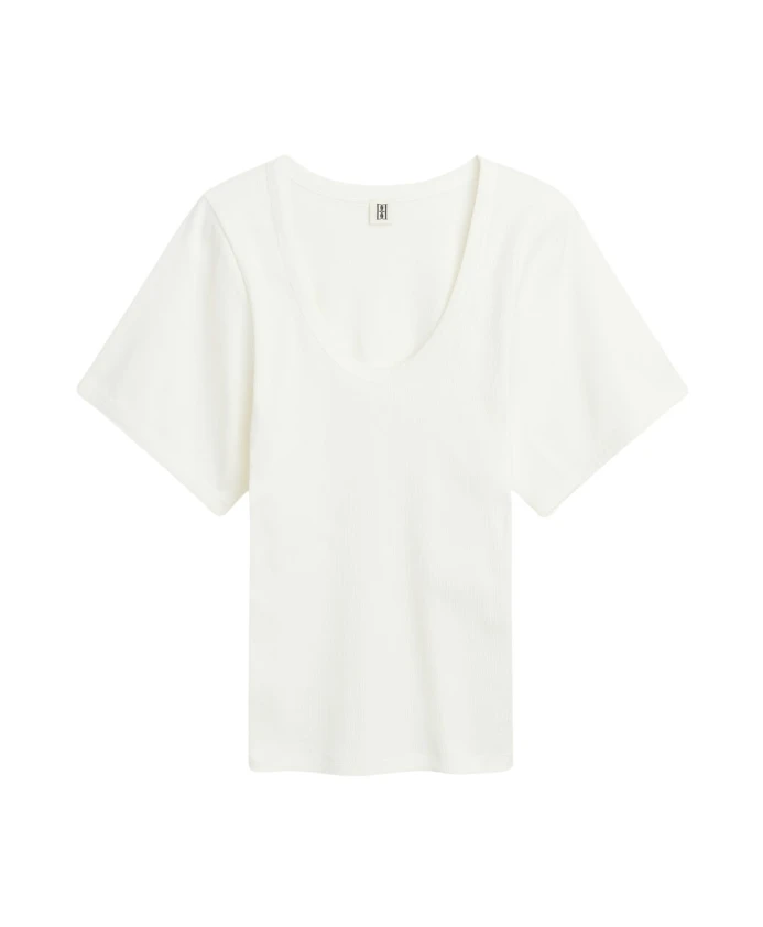 Стильная модная футболка Lunai By Malene Birger, белый
Стильная модная футболка Lunai By Malene Birger, белый