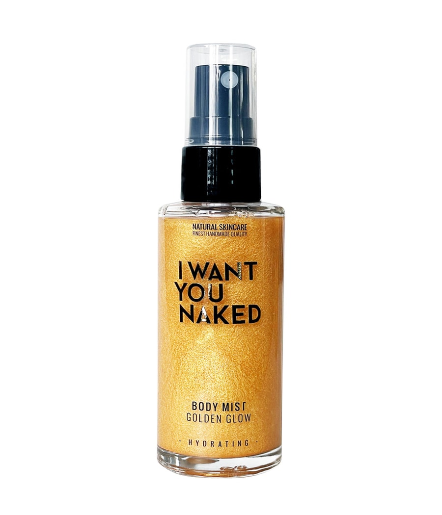 Спрей для тела I WANT YOU NAKED GOLDEN GLOW Body Mist, 50 ml
Спрей для тела I WANT YOU NAKED GOLDEN GLOW Body Mist, 50 ml
