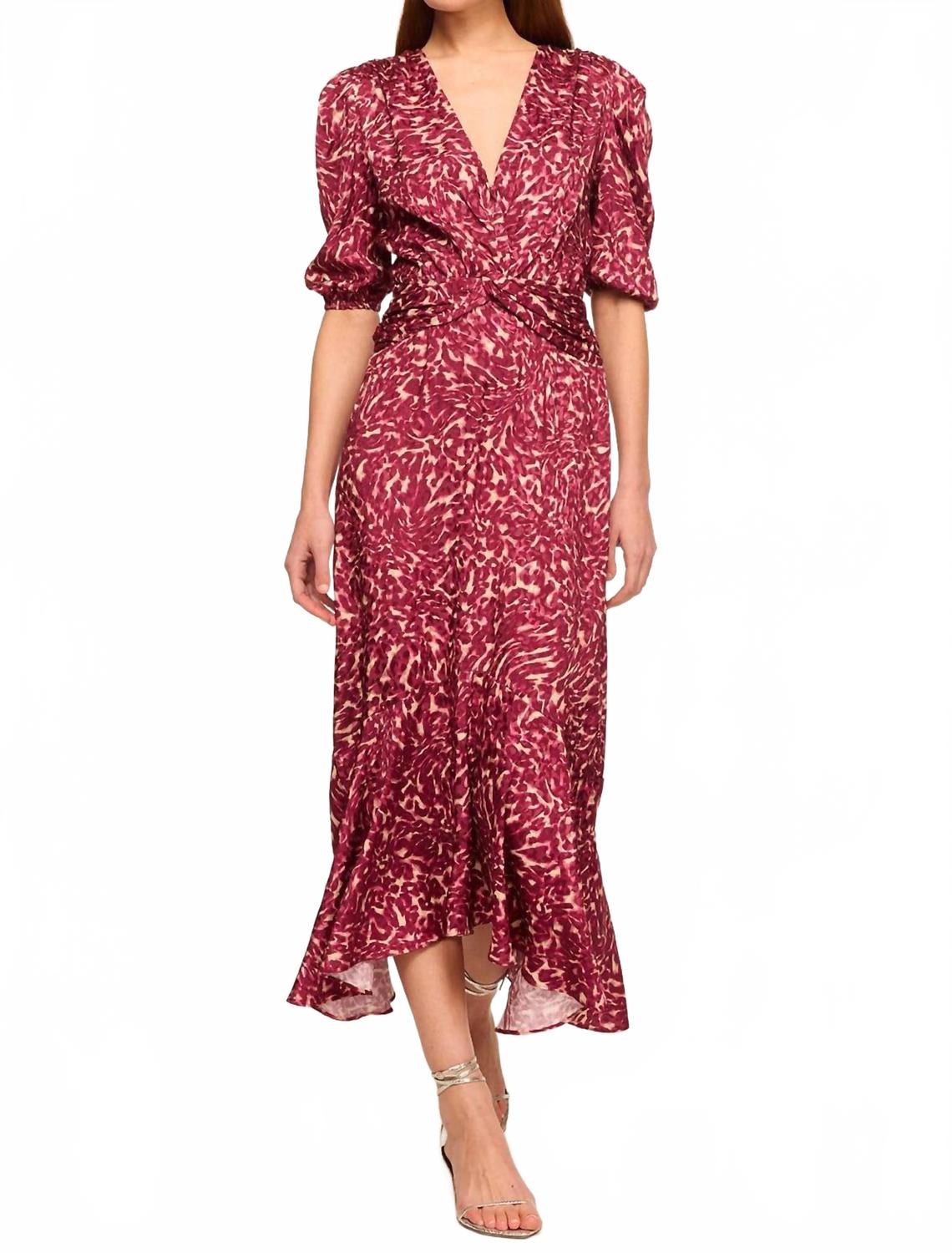 Платье Rosalie в абстрактном цветочном принте Misa Los Angeles, Fauna Abstract
Платье Rosalie в абстрактном цветочном принте Misa Los Angeles, Fauna Abstract