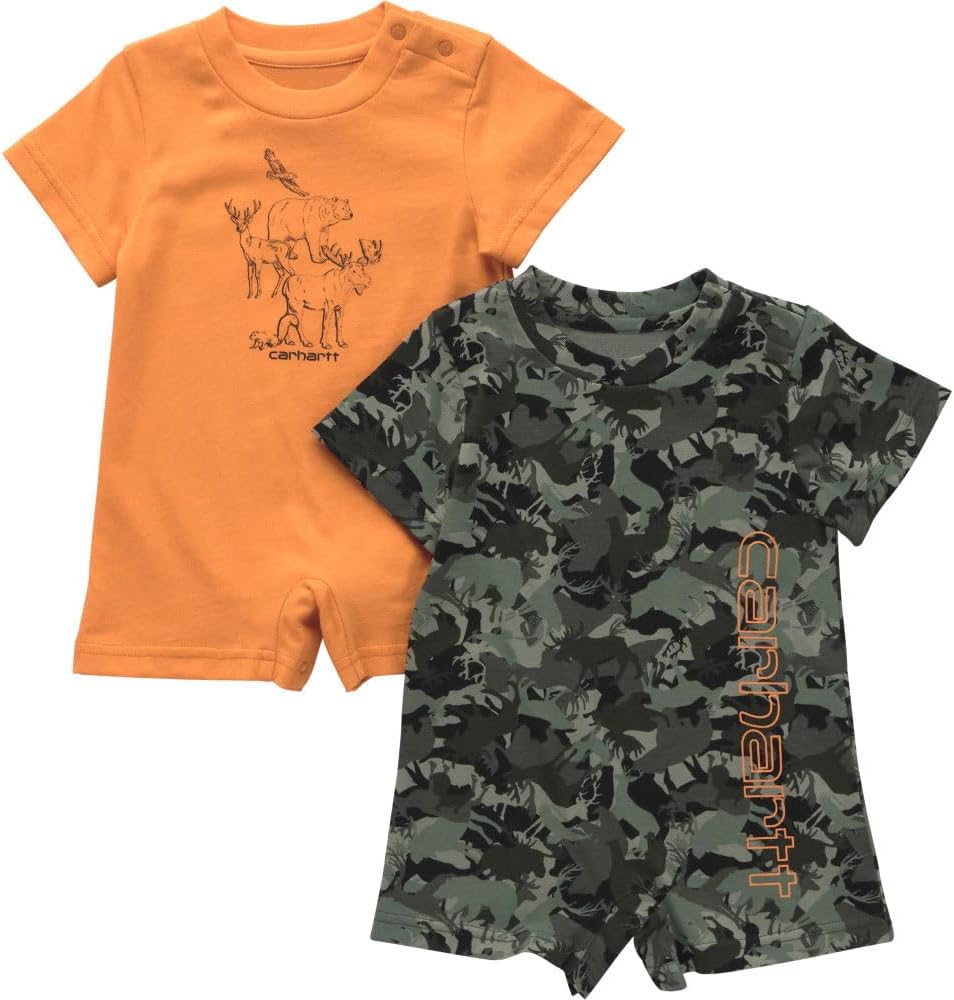 Carhartt Kid's CG8962 комплект шортов с коротким рукавом в камуфляжном стиле - для мальчиков, Exotic Orange
Carhartt Kid's CG8962 комплект шортов с коротким рукавом в камуфляжном стиле - для мальчиков, Exotic Orange