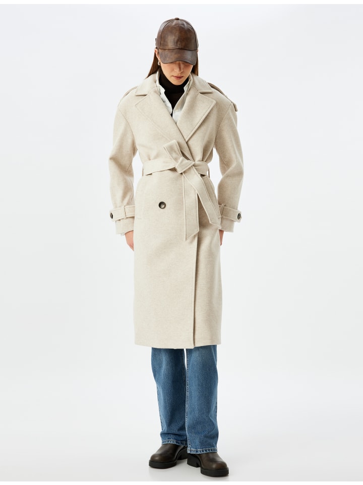 Тренч KOTON, бежевый
Тренч KOTON, бежевый