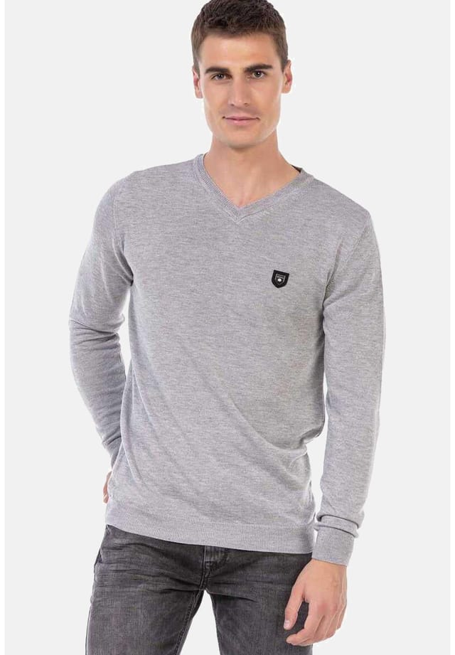 Свитер Cipo & Baxx, серый
Свитер Cipo & Baxx, серый