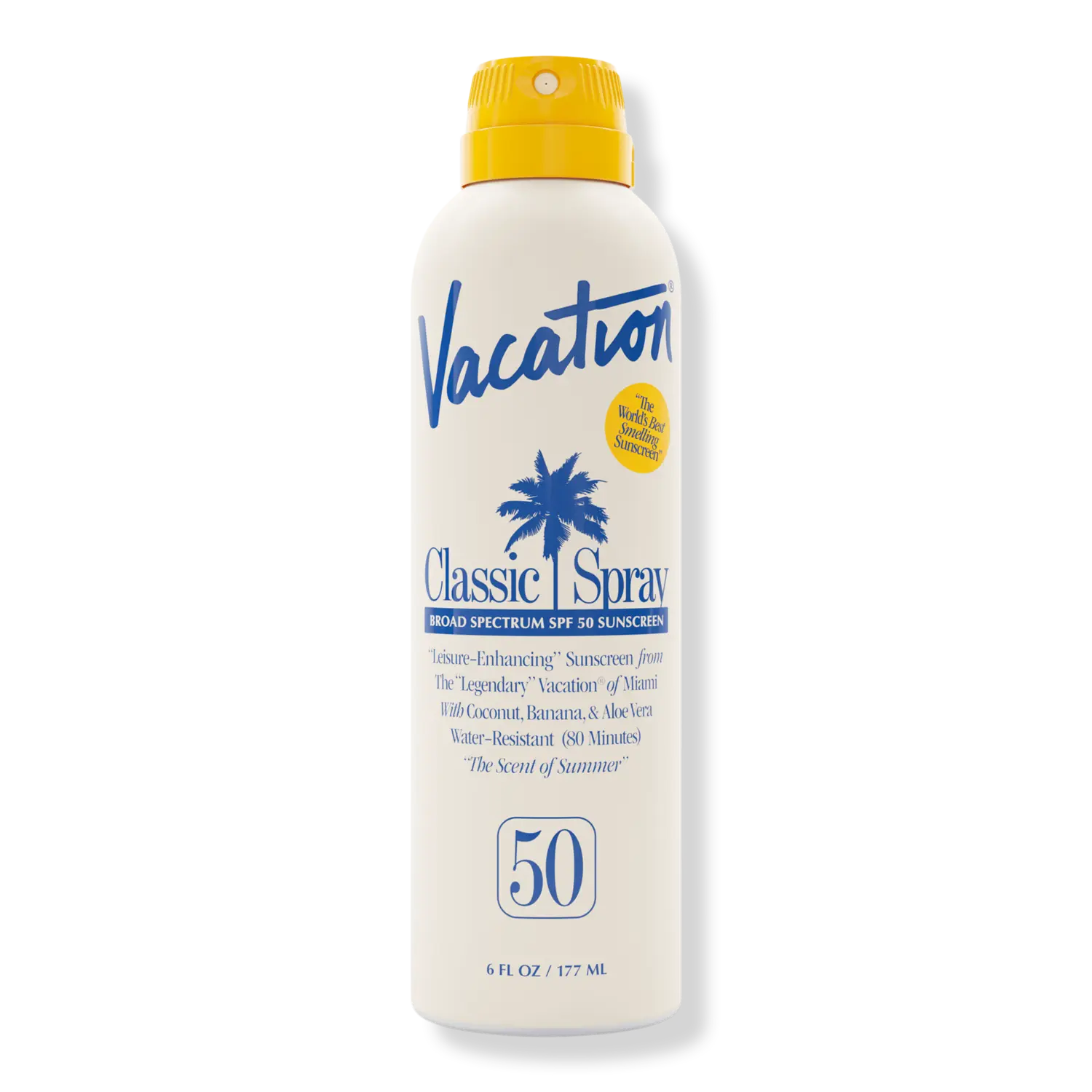 Классический спрей-солнцезащитный крем SPF 50 Vacation, 6.0 oz
Классический спрей-солнцезащитный крем SPF 50 Vacation, 6.0 oz