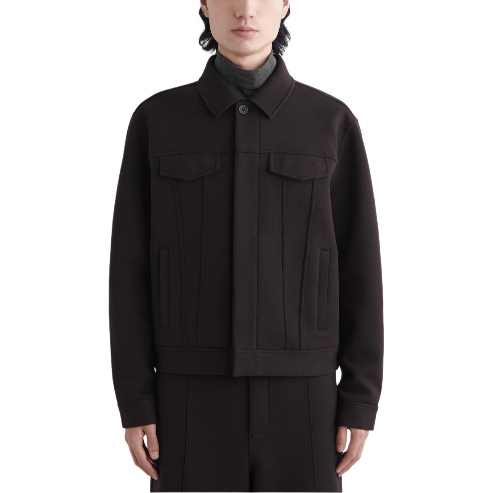 COS Куртка мужская с коричневым лацканом, умеренная, прочие
COS Куртка мужская с коричневым лацканом, умеренная, прочие