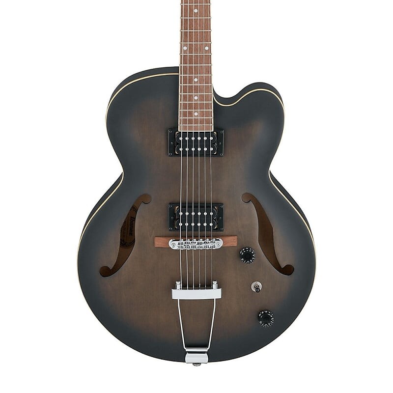 Электрогитара Ibanez AF55 Artcore Hollow Body Electric Guitar with Infinity R Pickups - Transparent Black Flat
Электрогитара Ibanez AF55 Artcore Hollow Body Electric Guitar with Infinity R Pickups - Transparent Black Flat