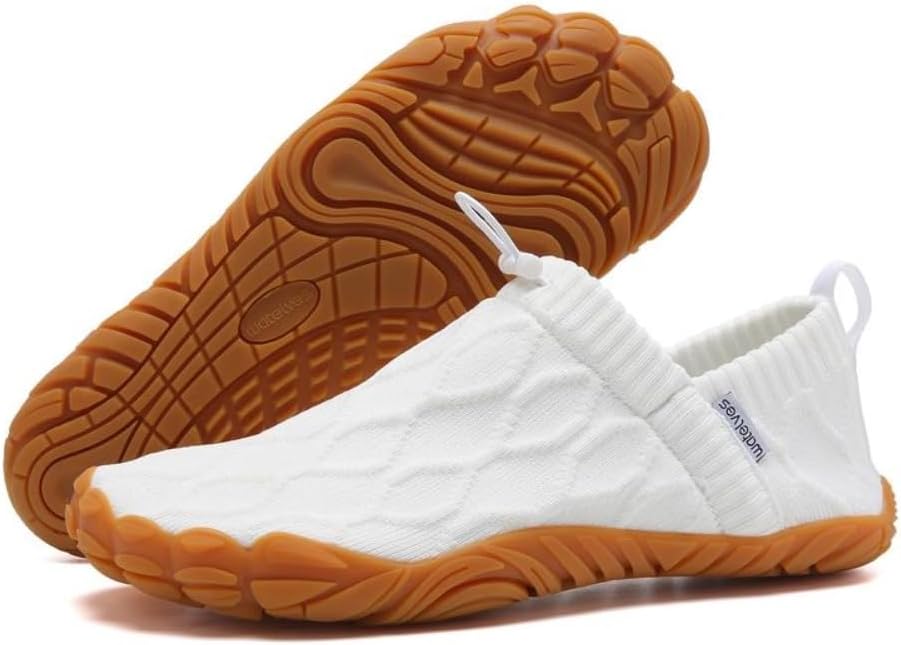 Мужские минималистичные удобные кроссовки для ходьбы, для воды, пляжа, бега на открытом воздухе, спортивные кроссовки без шнурков, легкие, дышащие, сетчатые, с массивной подошвой, для спортзала и бега Geerta, белый
Мужские минималистичные удобные кроссовки для ходьбы, для воды, пляжа, бега на открытом воздухе, спортивные кроссовки без шнурков, легкие, дышащие, сетчатые, с массивной подошвой, для спортзала и бега Geerta, белый