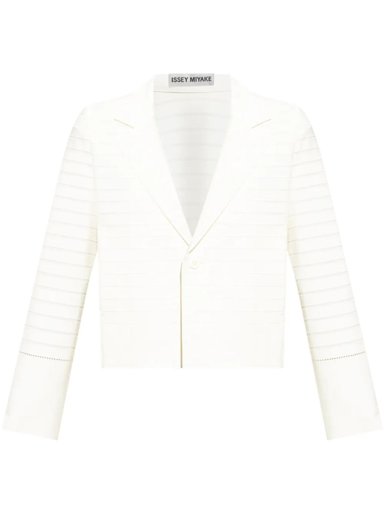 Ребристый блейзер Issey Miyake, белый
Ребристый блейзер Issey Miyake, белый