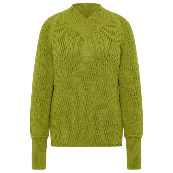 Женский свободный вязаный свитер - пуловер Tranquillo, золотой
Женский свободный вязаный свитер - пуловер Tranquillo, золотой