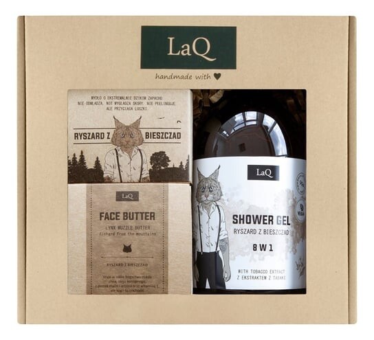Набор косметики для ухода Рысь, 3 шт. LaQ
Набор косметики для ухода Рысь, 3 шт. LaQ